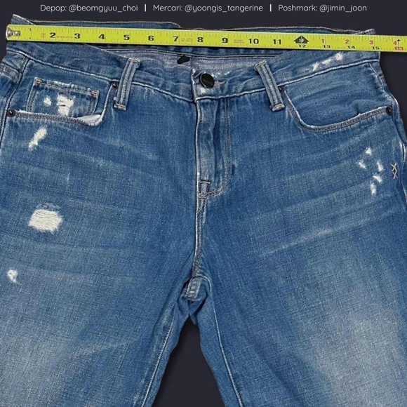 Low rise straight jeans - Picture 7 of 8